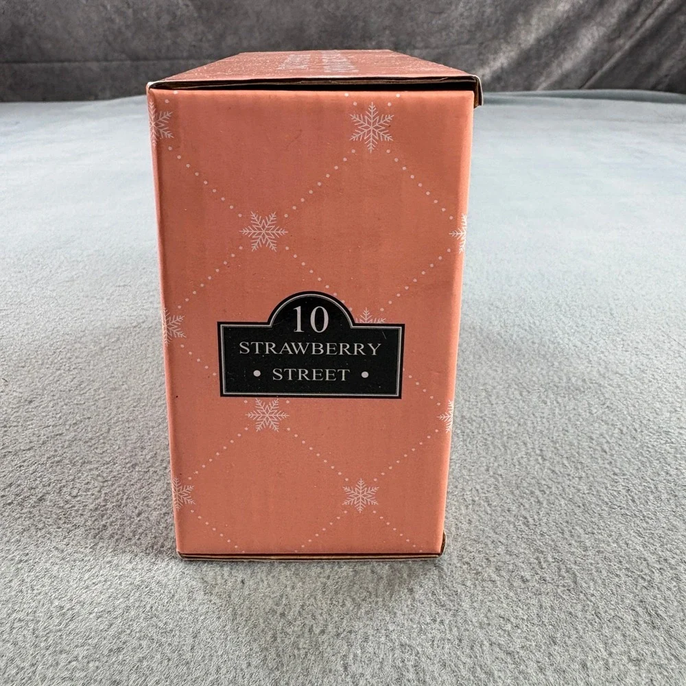 10‎ Strawberry Street Snowman Salt & Pepper Shaker Set Christmas Holiday Ceramic